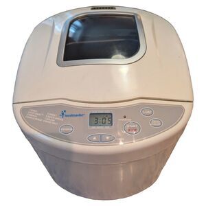 Toastmaster TBR20H Automatic Bread Maker Machine White Digital Programmable